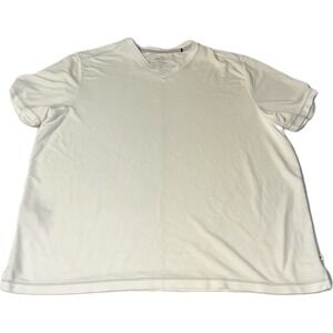 Tommy Bahama White V-Neck T-Shirt Men's Size 3XL Tee